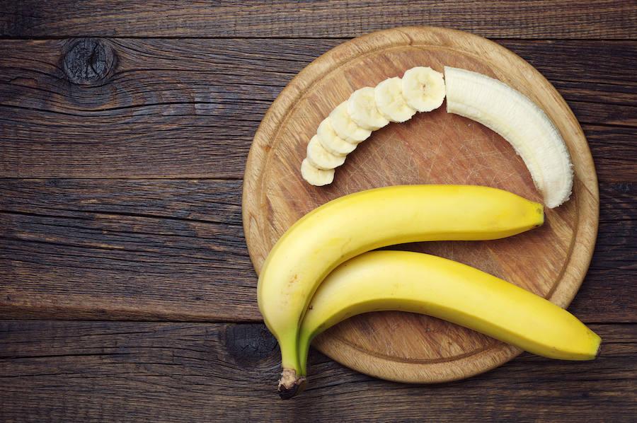 Alimentos contra la retención de líquidos: plátanos