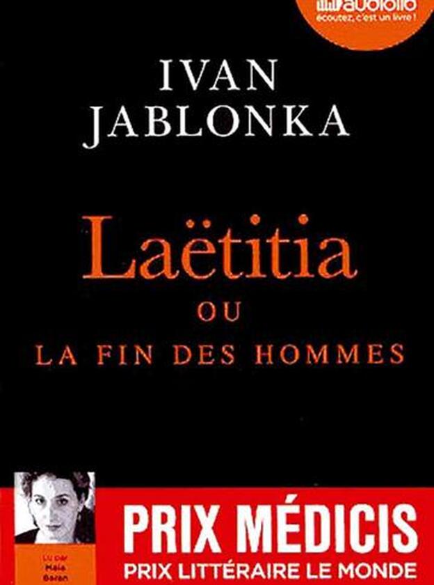 Portada del libro 'Laëtitia ou la fin des hommes'.