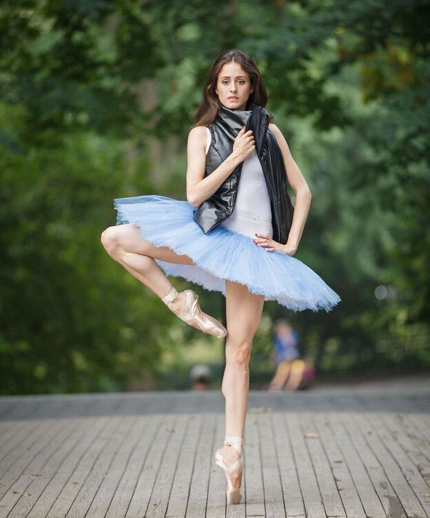 La bailarina Melanie Hamrick, con la que tuvo su octavo hijo.