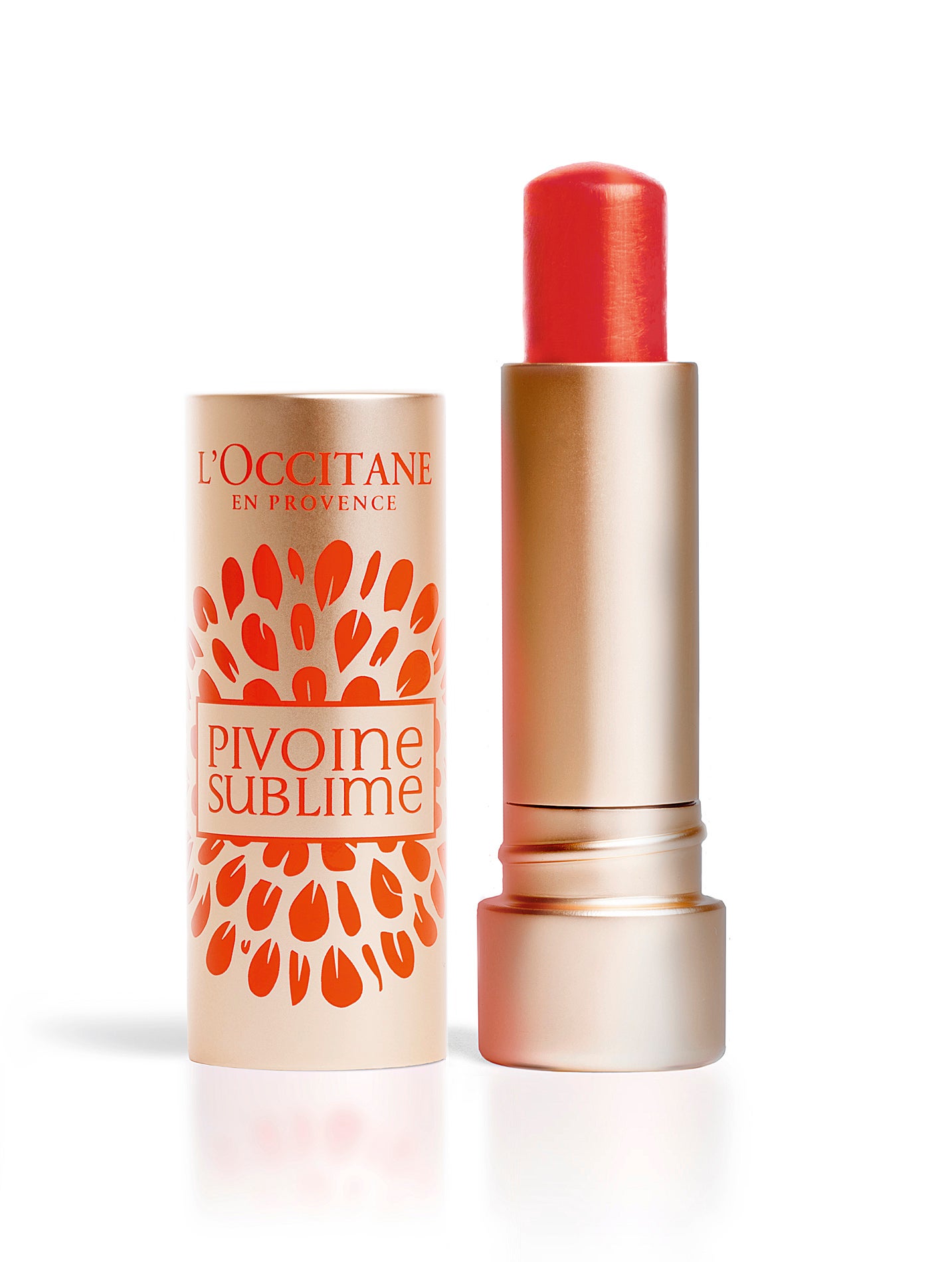 Bálsamo de labios Pivoine Sublime Red Orange de L’Occitane