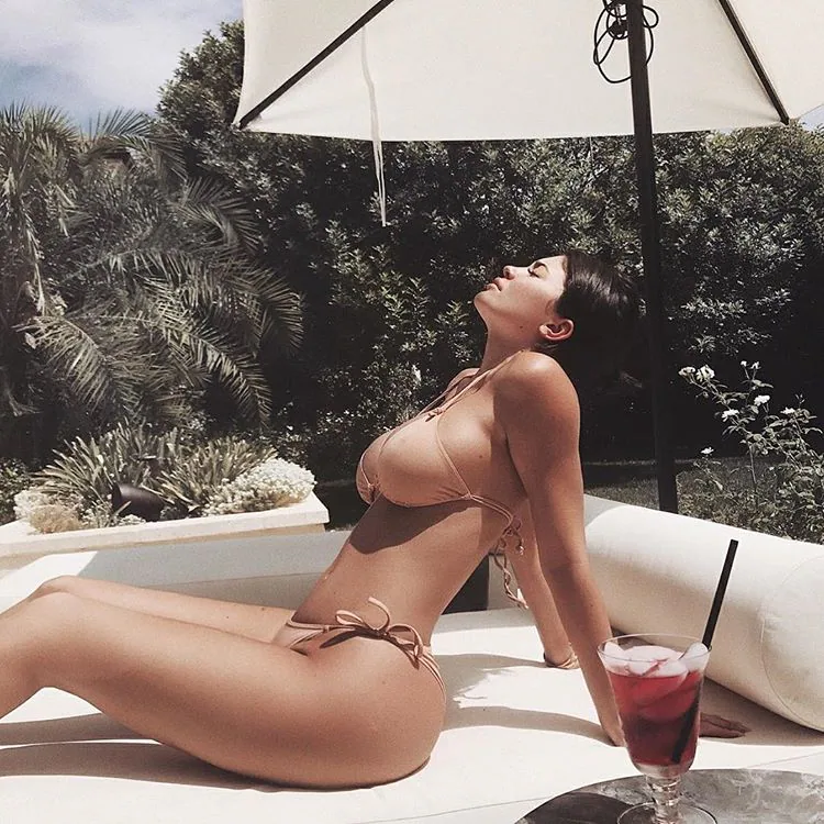 Los bikinis de las famosas en 2017: Kylie Jenner