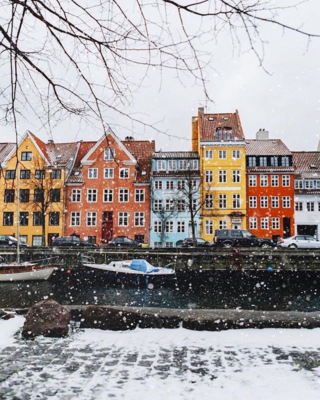 Ciudades nevadas: Copenhague