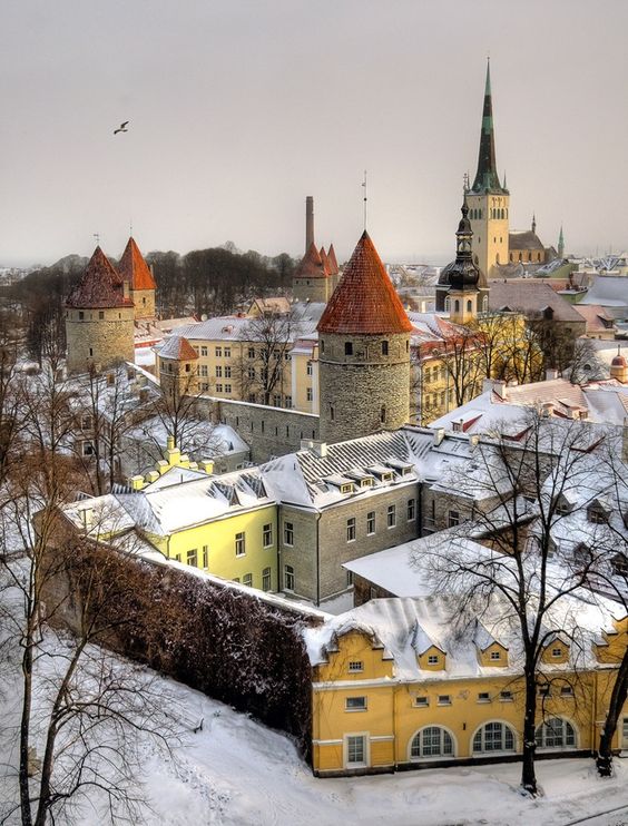 Ciudades nevadas: Tallin