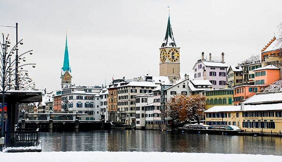 Ciudades nevadas: Zurich