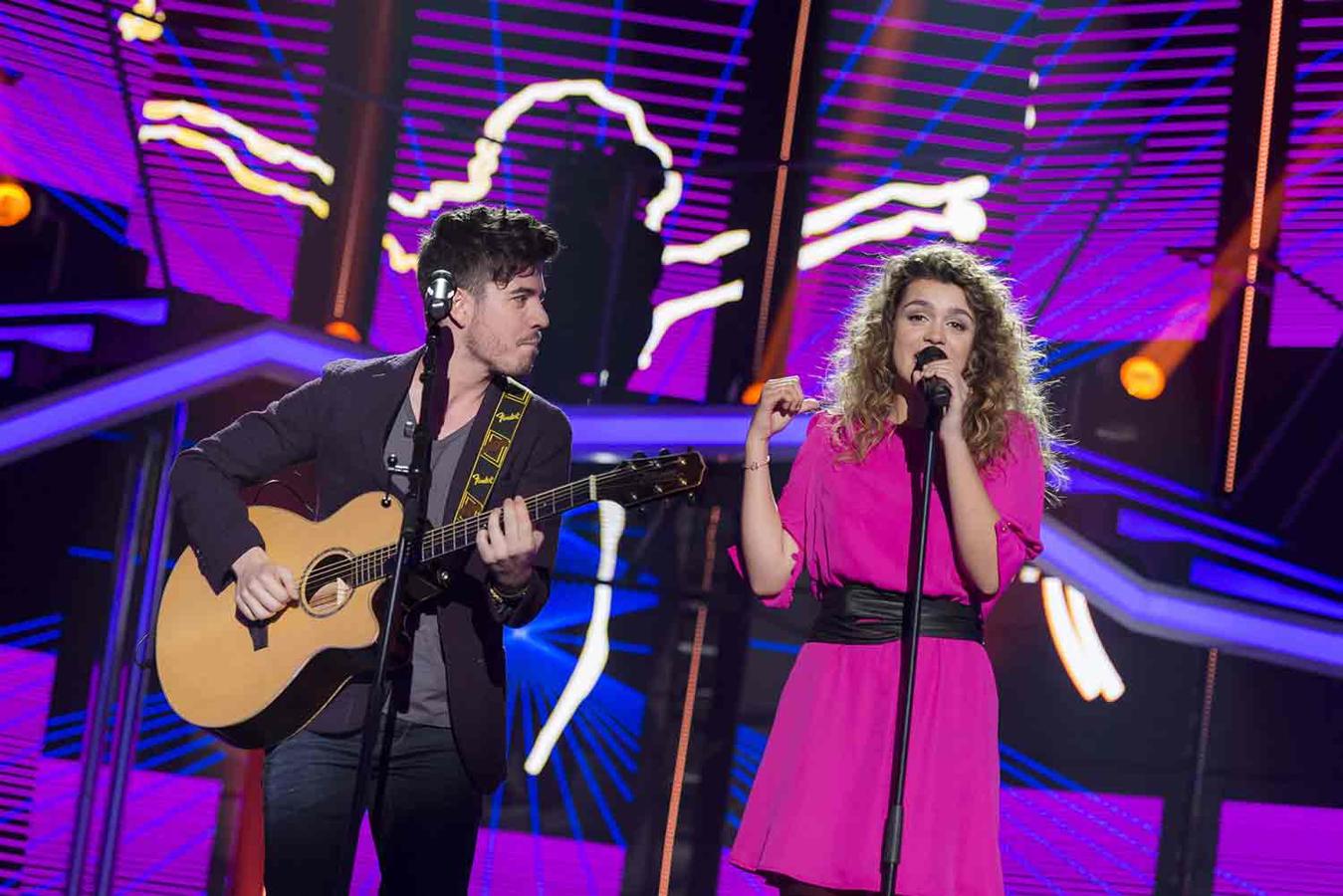 Roi y Amaia en la gala 5 de 'OT 17'