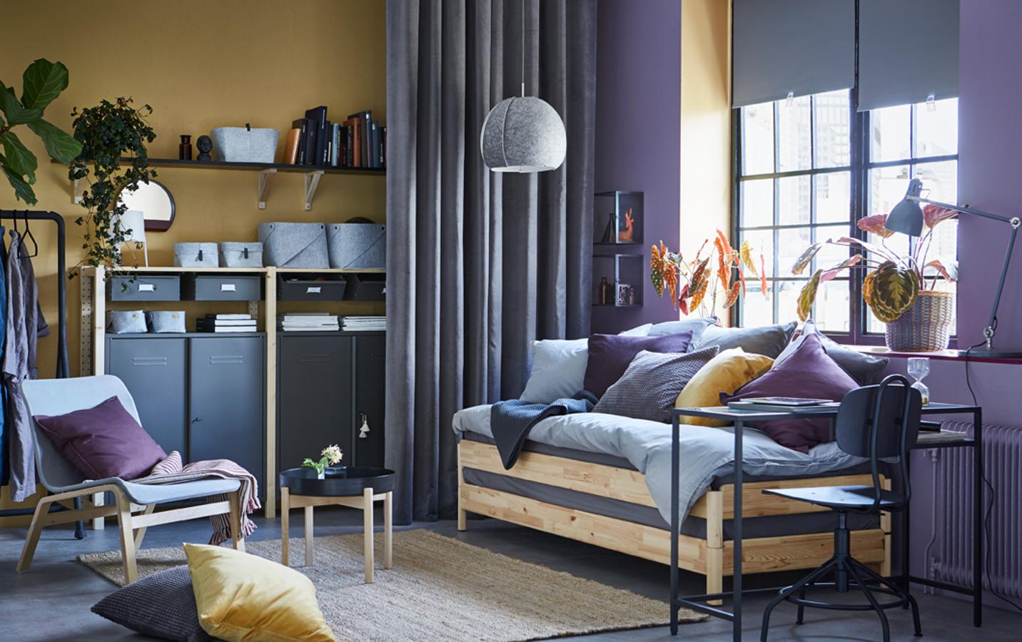 Ideas de decoración en 'ultraviolet', el color Pantone de 2018