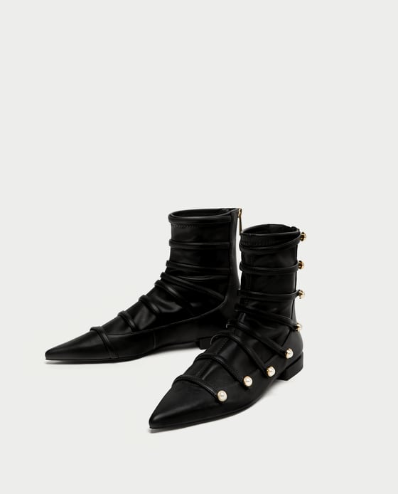 Botines bonitos para el invierno: Zara