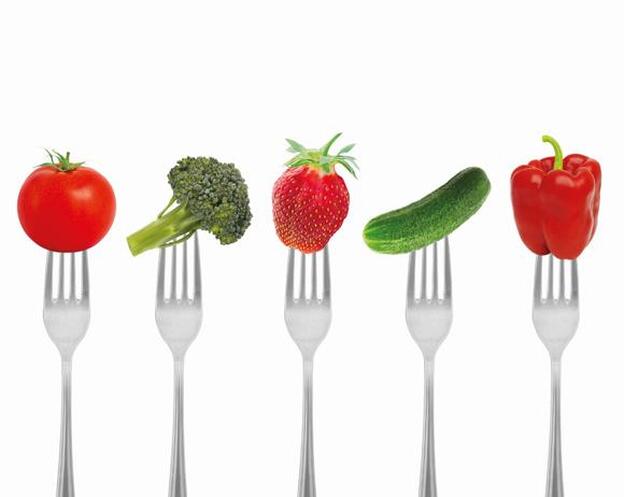 Fruta y verdura como parte de nuestra dieta.