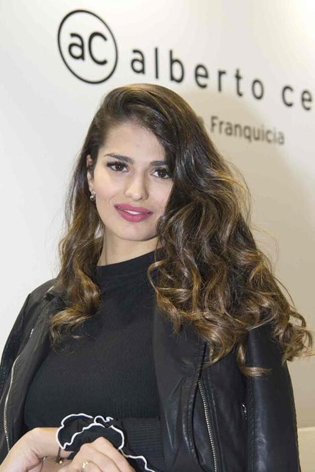 Sara Sálamo durante el evento de Alberto Cerdán en Barcelona./d.r.