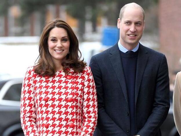 Kate Middleton y Guillermo, el duque de Cambridge./getty