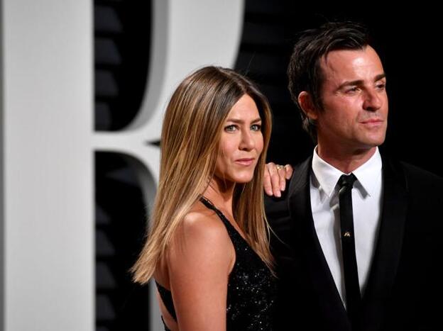Jennifer Aniston y Justin Theroux han iniciado los trámites de su divorcio./getty images