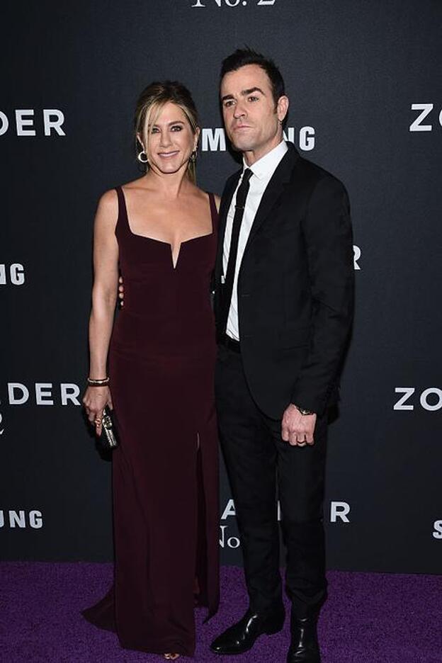 Jennifer Aniston y Justin Theroux han anunciado su divorcio./getty images