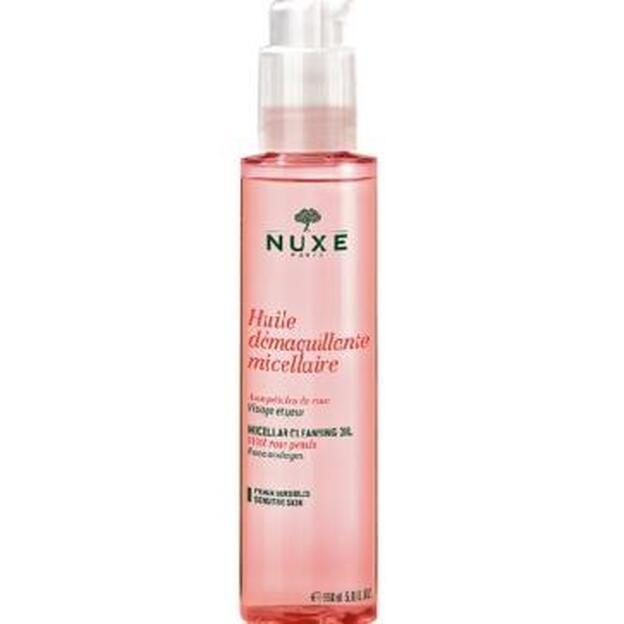 Aceite Desmaquillante Micelar con Pétalos de Rosa de Nuxe (17,50€).