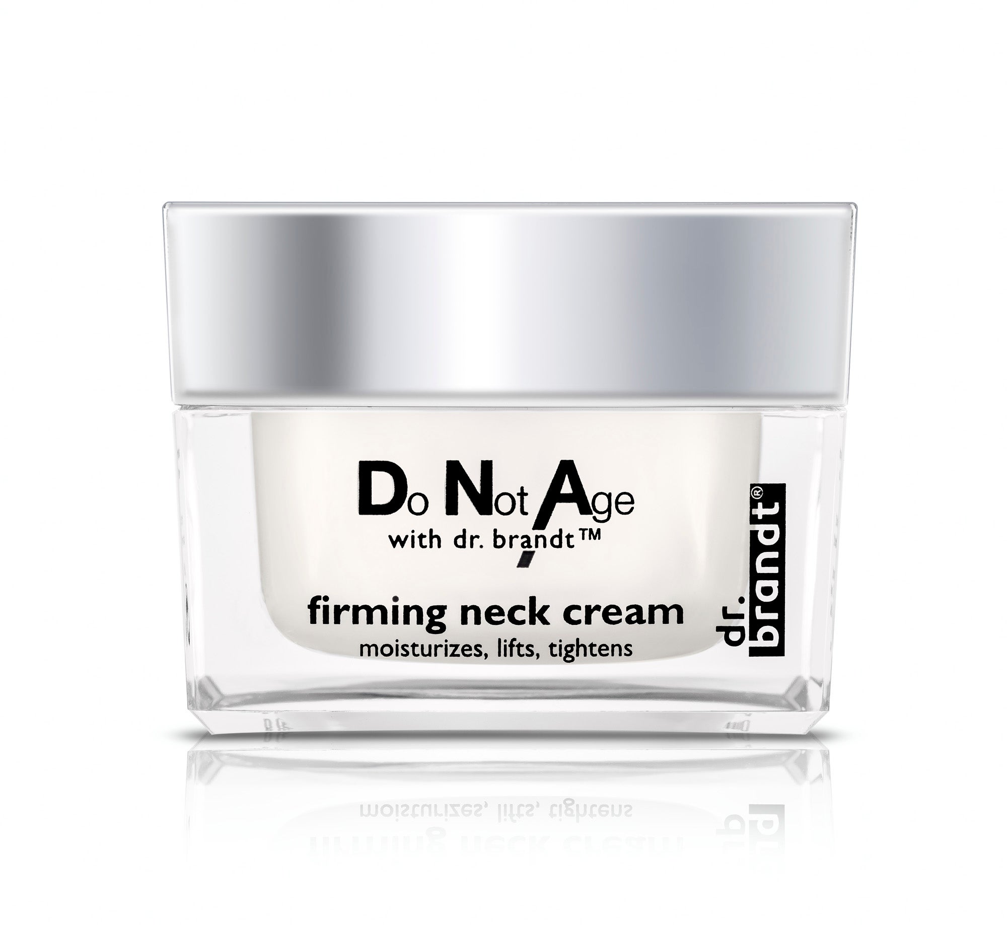 Cremas reafirmantes para el escote: Do Not Age firming neck cream de dr. brandt skincar