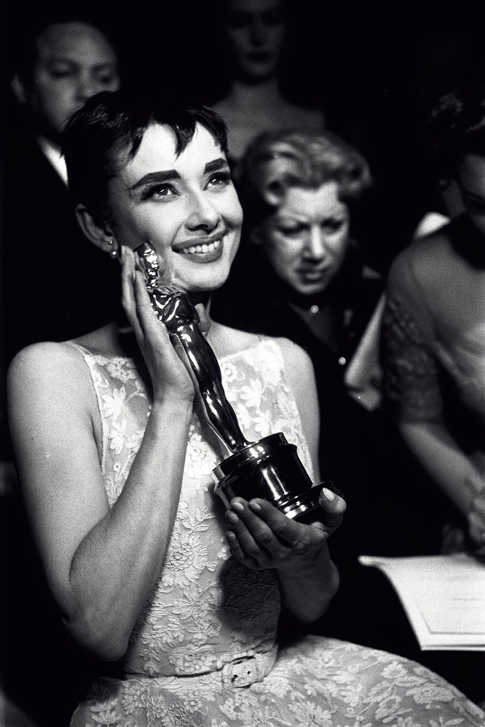 Las mejores sonrisas de la historia de los Oscar: Audrey Hepburn