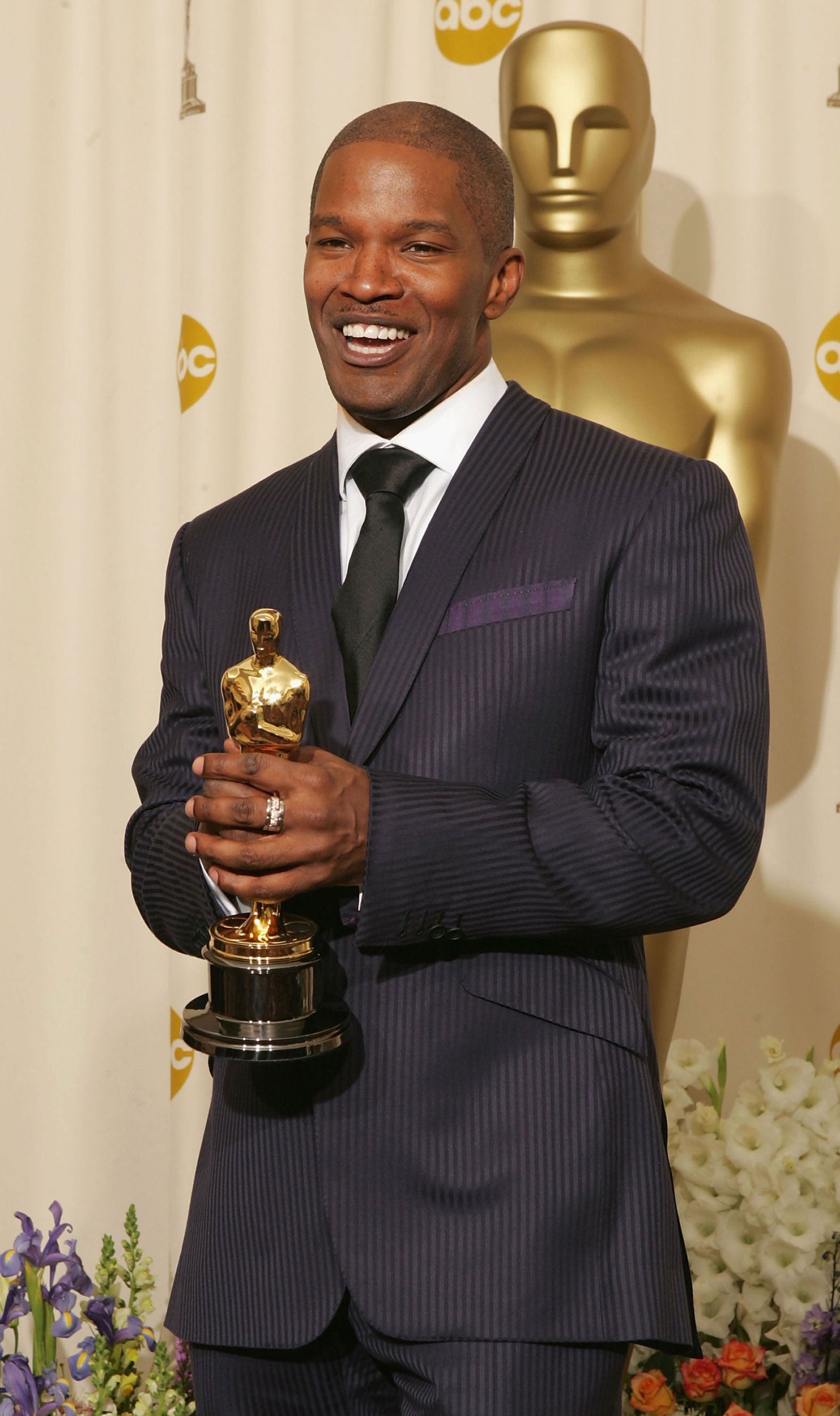 Las mejores sonrisas de la historia de los Oscar: Jamie Foxx