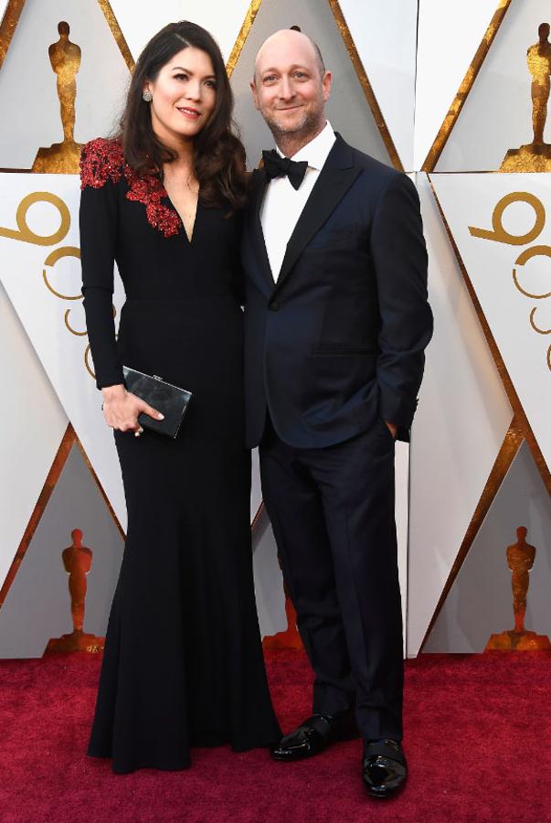 Parejas en la alfombra roja de los Premios Oscar 2018: Amber Green y Michael Green