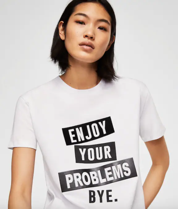 Camisetas con mensaje
