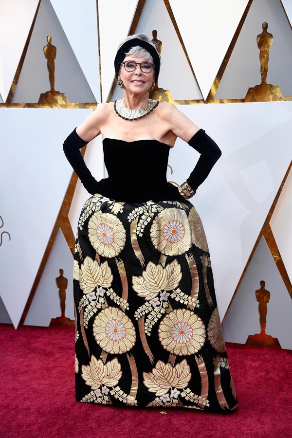 Premios Oscar 2018: Rita Moreno, en la alfombra roja