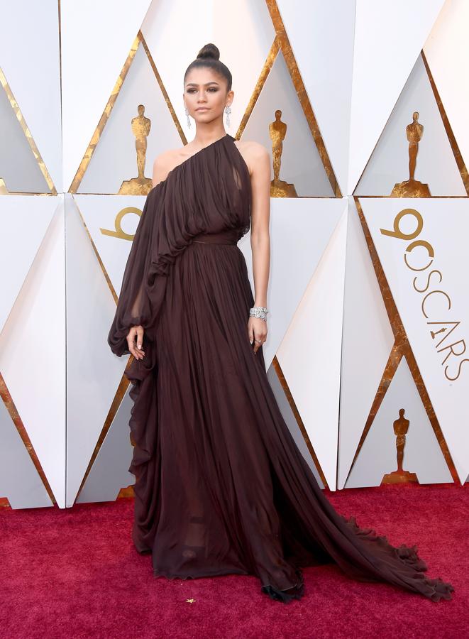 Premios Oscar 2018: Zendaya, en la alfombra roja