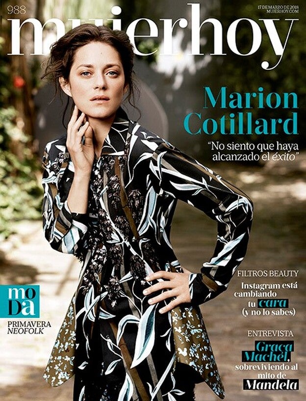 La actriz Marion Cotillard posa para nuestra portada en una fotografía de Jan Walters/Trunk Archive/TRUNK ARCHIVE