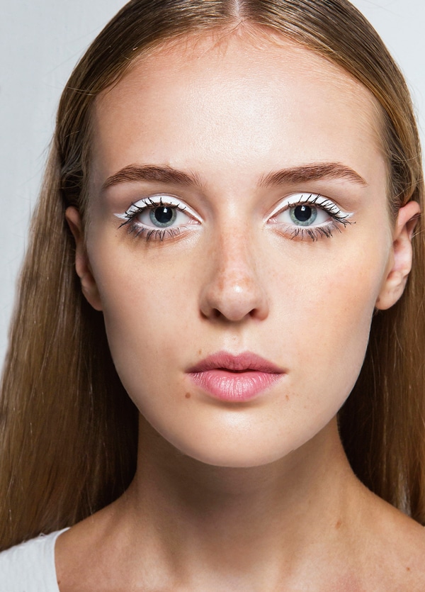 Tendencias de maquillaje vistas en pasarela: Sobresaliente en eyeliner
