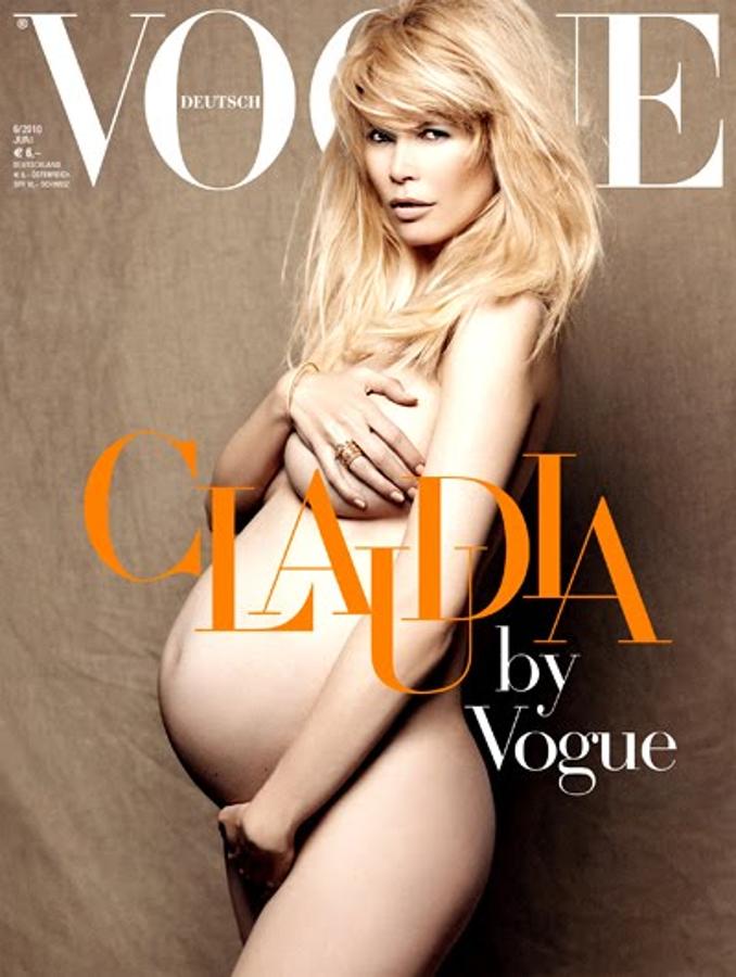 Claudia Schiffer para Vogue