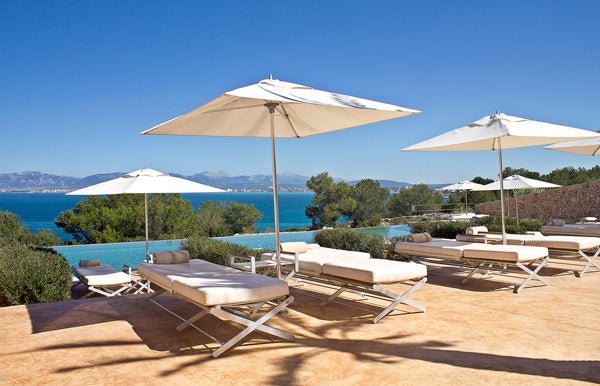 Los mejores hoteles con vistas a la playa: Cap Rocat, Mallorca