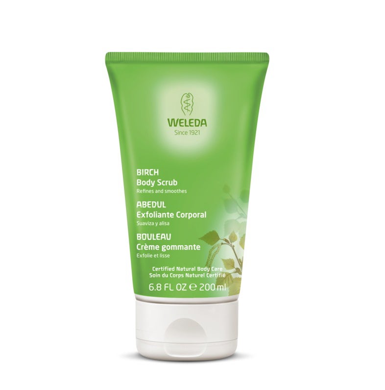 Exfoliante corporal Abedul de Weleda