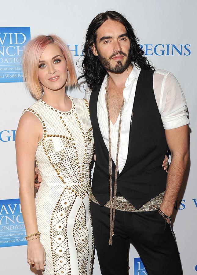 Katy Perry y Russell Brand