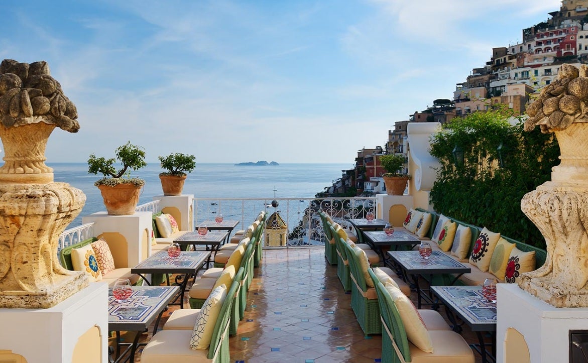 La mejores terrazas del mundo: Positano, Italia