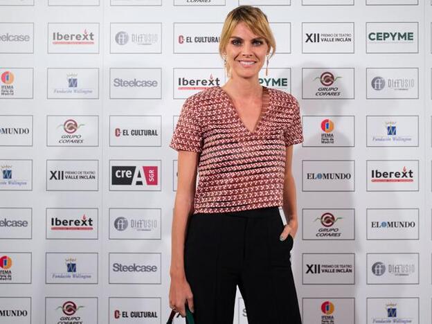 Amaia Salamanca en los Premios Valle Inclán de Teatro./gtres.