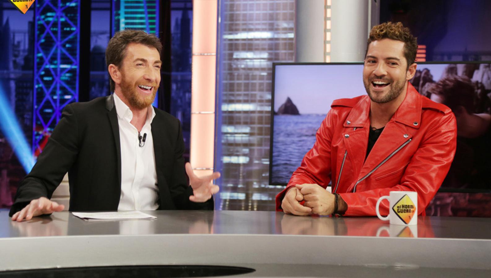 David Bisbal en 'El Hormiguero' en 2016