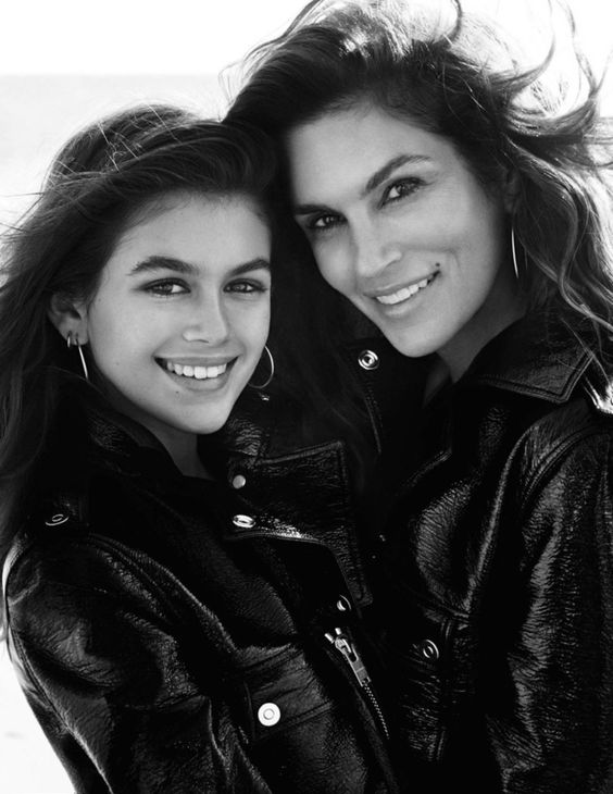 Famosas que se parecen a sus madres: Cindy Crawford y Kaia Gerber