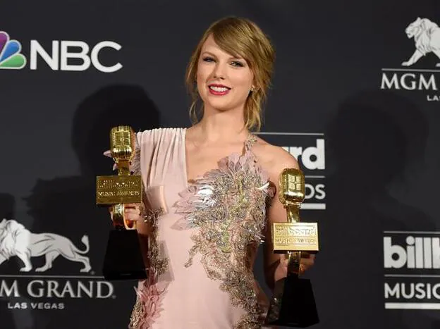 Taylor Swift gana dos galardones en los Premios Billboard./Gtres.