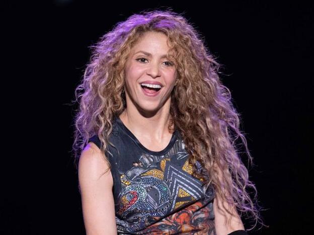 Shakira durante uno de sus conciertos./gtres
