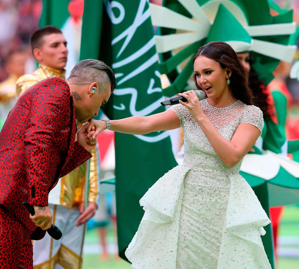 Las fotos de la ceremonia de inauguración del Mundial de Rusia 2018