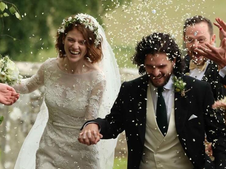 Todas las imágenes de la boda de Kit Harington y Rose Leslie