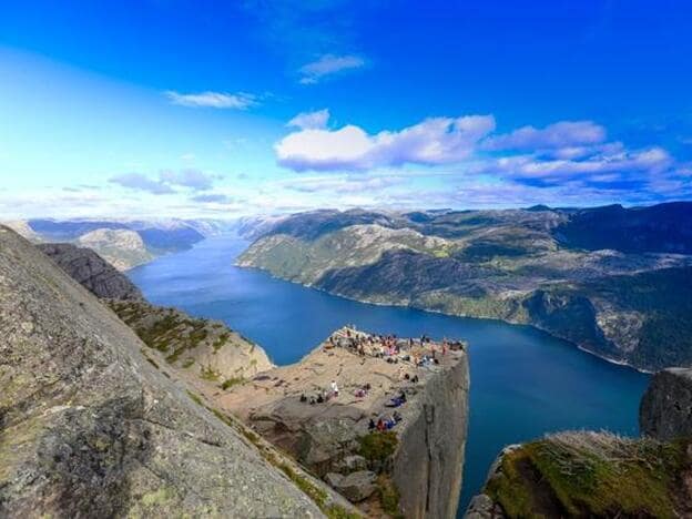 Lysefjorden, en Noruega./Paul Edmundson