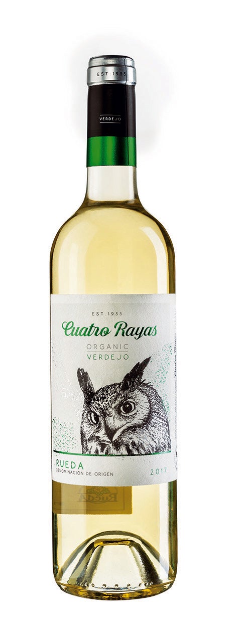 Universo blanco: Cuatro Rayas Orgánico 2017, DO Rueda