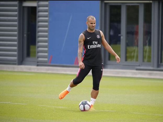 Jesé Rodríguez ya hace la pretemporada con el Paris Saint Germain./instagram.