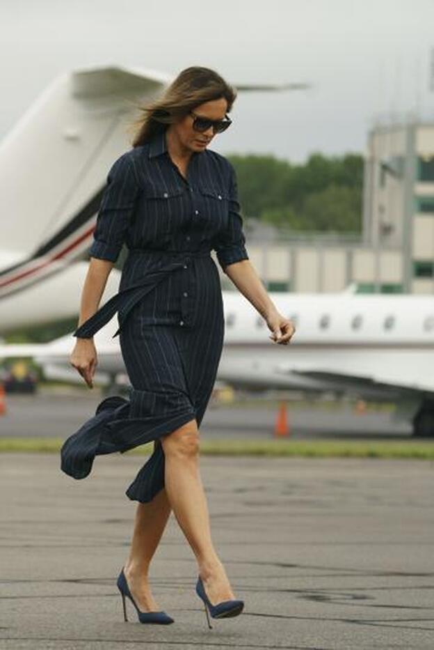 El estilo más "asequible" de Melania Trump.