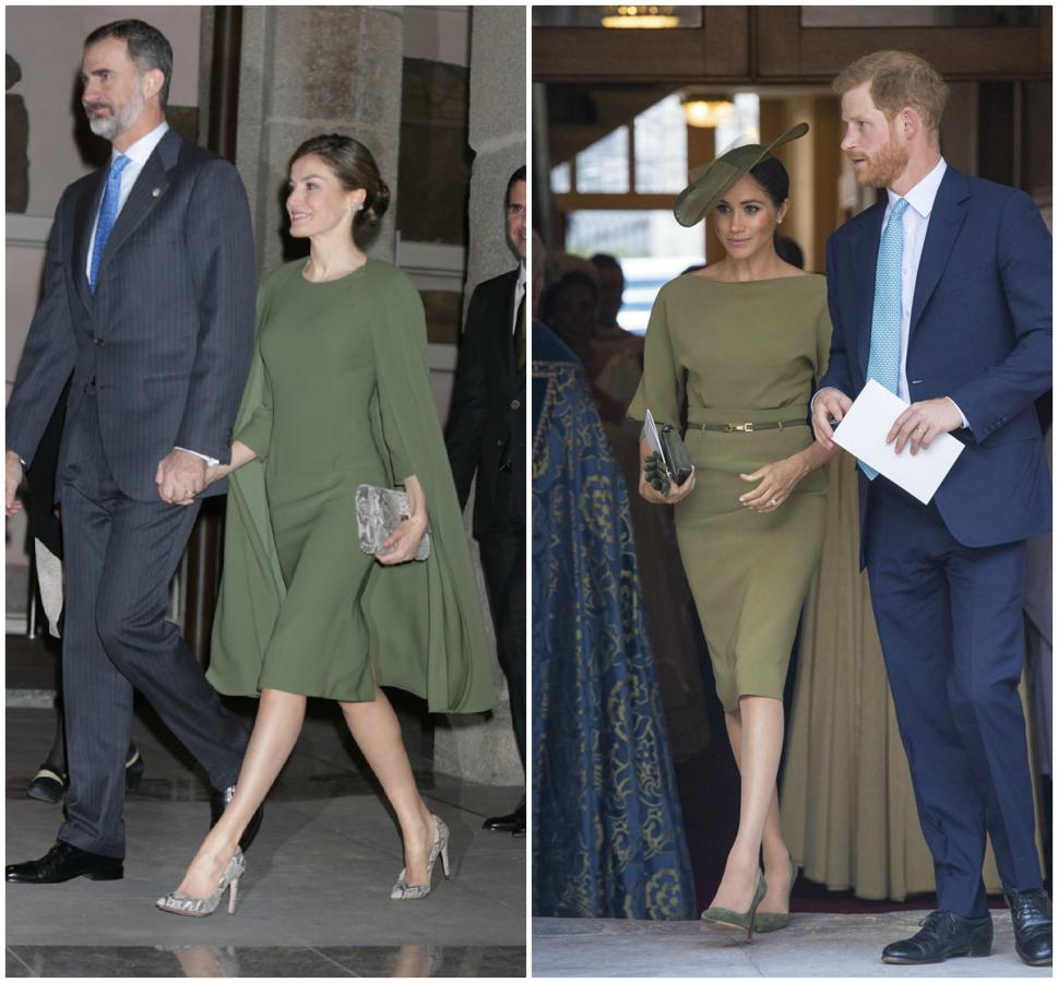 Letizia, Meghan y un vestido misterioso