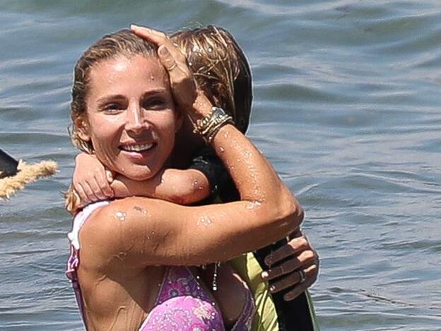 Elsa Pataky durante sus vacaciones./Gtres