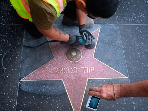 Estrella de Bill Cosby en el Paseo de la Fama de Los Ángeles./gtres.