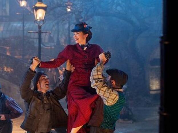 Fotograma de la cinta "El regreso de Mary Poppins"./