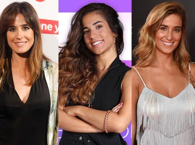 De izquierda a derecha, Isabel Jiménez, la concursante de 'OT 2018' Julia, y la influencer María Pombo./Gtres/Tve