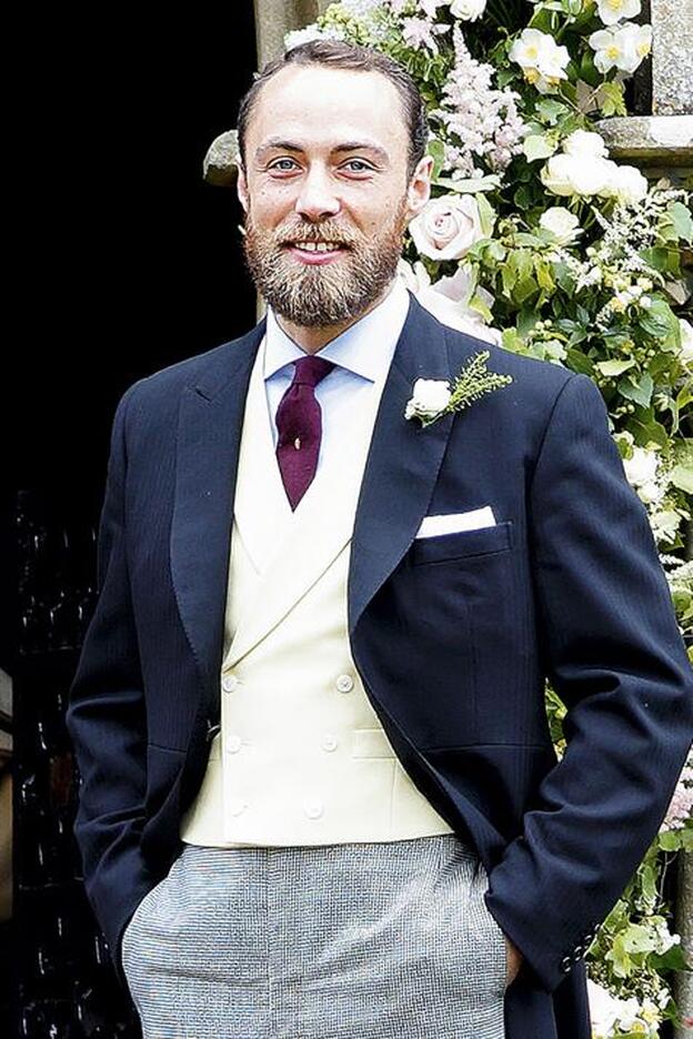 James Middleton, hermano de la duquesa de Cambridge./getty images.