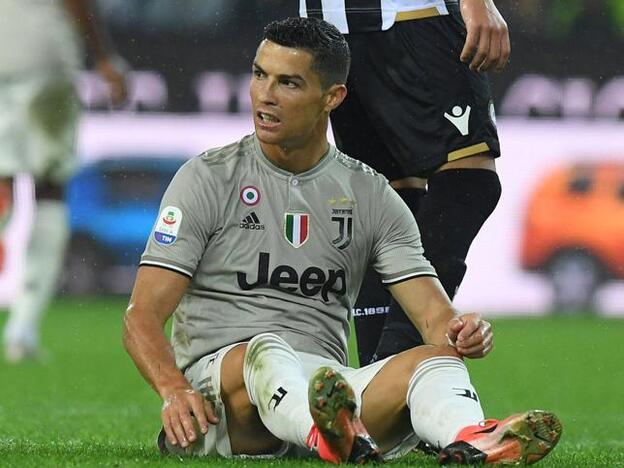 Cristiano Ronaldo en uno de sus últimos partidos con la Juventus./cordon press.