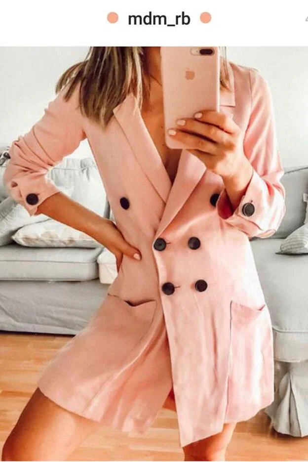 Inaccesible sequía Color de malva El vestido tipo blazer y mono que ha conquistado a las 'instagramers' es de  Zara | Mujer Hoy